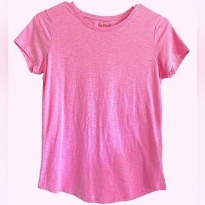 Cat & Jack Girl’s XL Sparkle Tee Pink Silver Tshirt